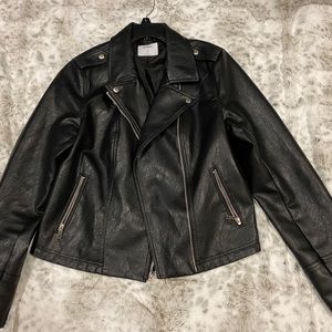 Leather jacket